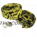 Bicycle Cork Handlebar Tape Yellow with Black Road Bike Handlebar Wrap  Made From Natural Synthetic Material with Cork - B00B0TE63C